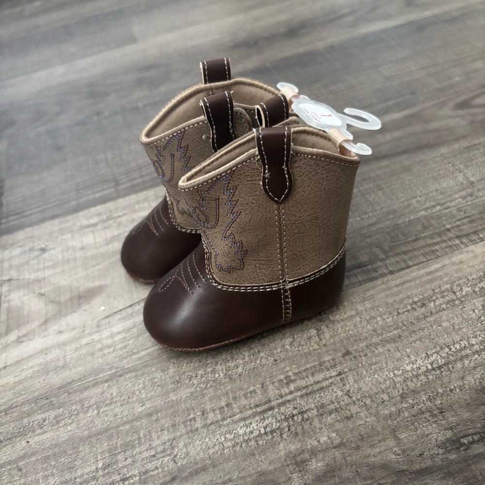 Brown Baby Cowboy Boots